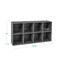 Best Choice Products 8-Cube Bookshelf, 11in Display Storage System, Organizer w/ Removable Back Panels